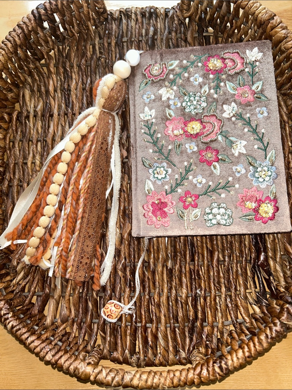 BIBLE TASSEL-BOOKMARK HANDCRAFTED